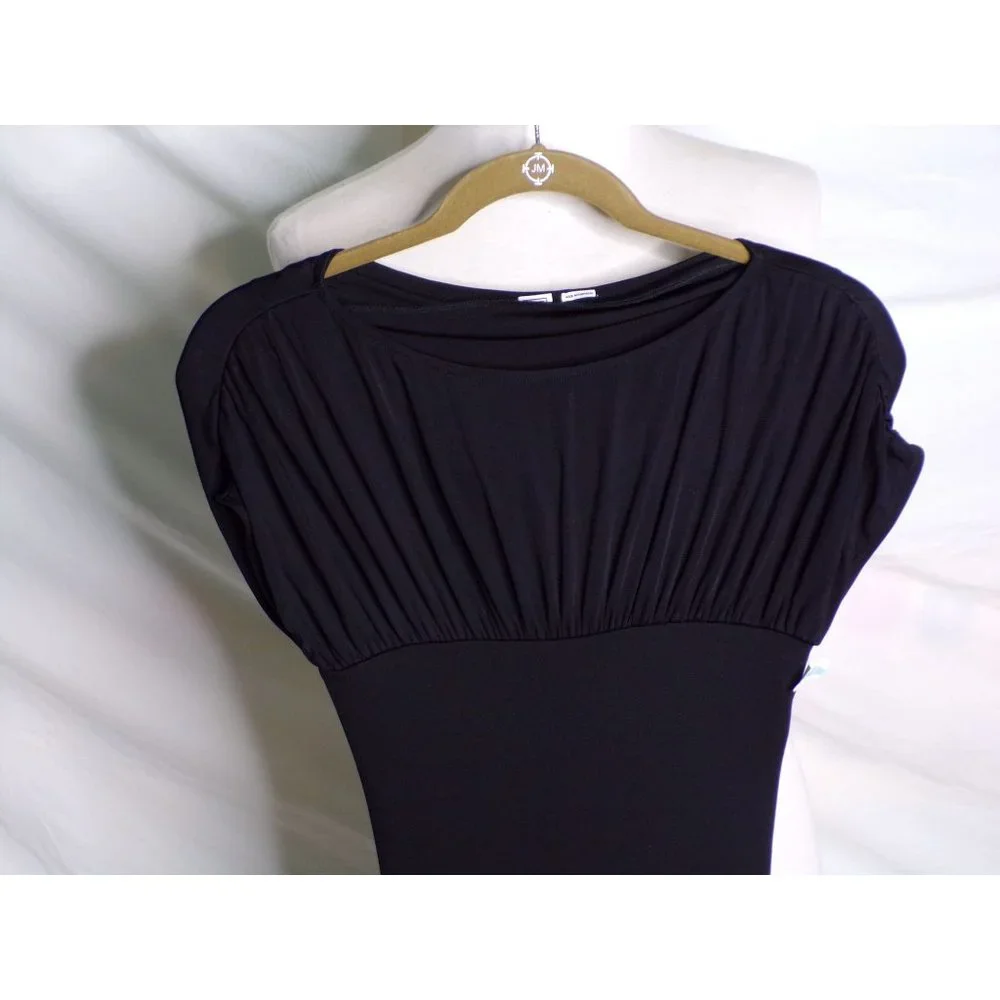 SOLD TOTEME Stretch Maxi Dress Black XX-Small NEW - Picture 7 of 11